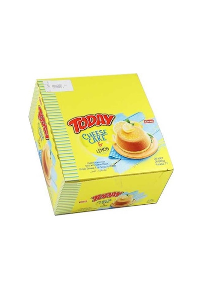 Today Limonlu Cheese Kek 45 Gr. 24 Adet (1 Kutu)