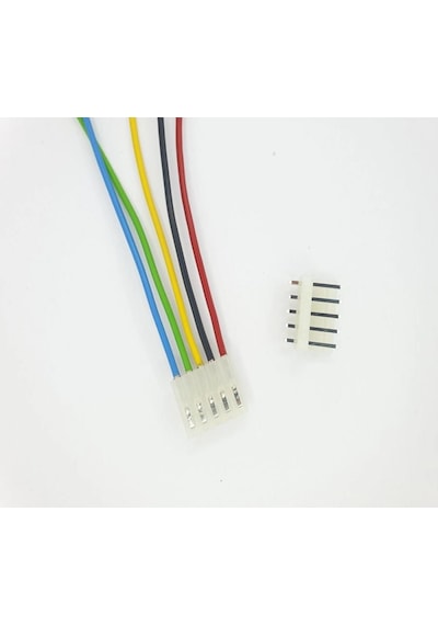 3,96MM 5 PİN KABLOLU KONNEKTÖR TAKIM 20CM - 1,00MM