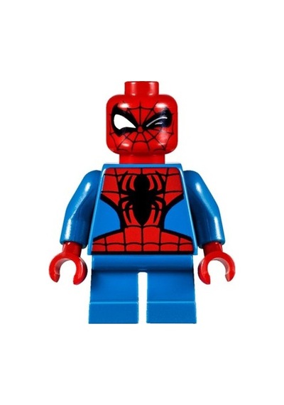 Lego Minifigür Spider-man Short Legs Winking Sh0360