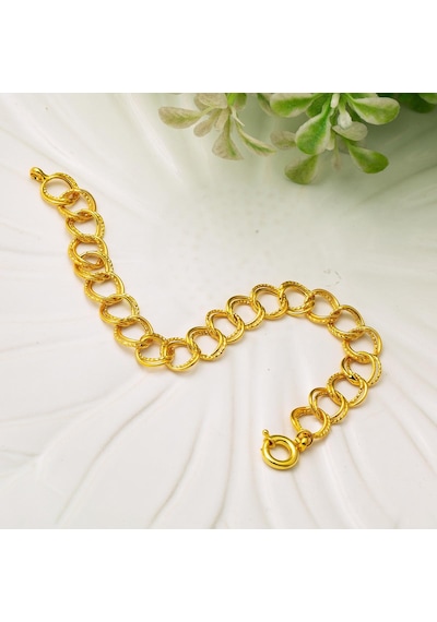 Samanyolu 14 Ayar Altın Bileklik BLSCS14K20991 Sarı Altın