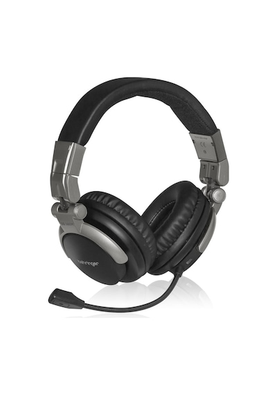 Behringer  BB-560M Yüksek Kaliteli Mikrofonlu Profesyonel Bluetooth Referans Stüdyo & DJ Kulaklık - Siyah/Gümüş