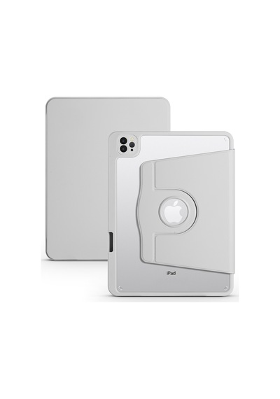 Apple Uyumlu iPad, Air 10.9 2022 5.nesil Kılıf Termik Kalem Bölmeli Dönebilen Standlı Kılıf