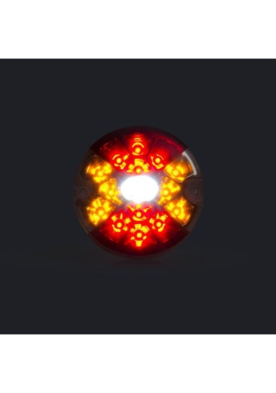 Üniversal Led Arka Stop Lambası 4 Fonksiyonlu 12-24 Volt N11.20065