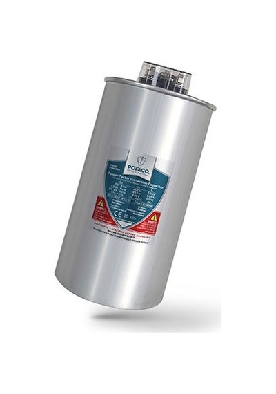 Pofaco Silindir Trifaze Kondansatör 50 Kvar 400-440v