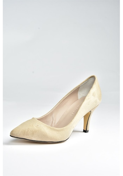 Fox Shoes  Ten Süet Kadın İnce Topuklu Stiletto L253970002