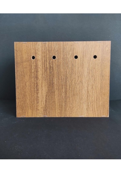 Büyük Boy Sultan Yuvalığı Folluklu 29 x 22 x 19 CM Çift Açılır Mdf Yuva