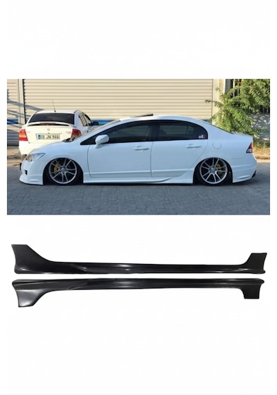 Honda Civic Fd6 Yan Marşpiyel Boyasız Plastik