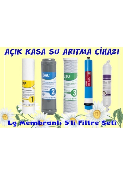 Su Arıtma 5Li Filtresi Lg Mebran Ve Tatlandırıcı