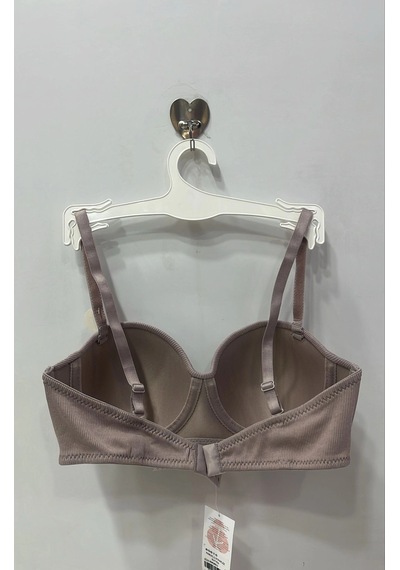 Koza Pamuklu Dolgusuz Straplez Fitilli Sütyen Vizyon