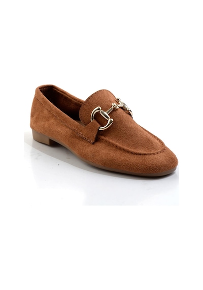 Bambi Taba Kadın Loafer Ayakkabı K01688011002 Taba