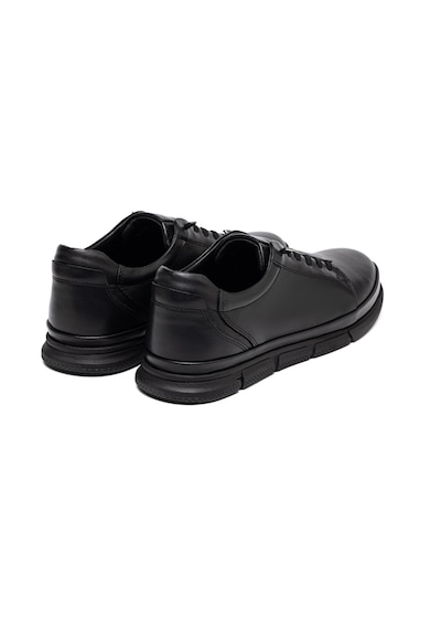 Sneaker Erkek Og-9841 John May 101 Siyah Dolaplı Deri