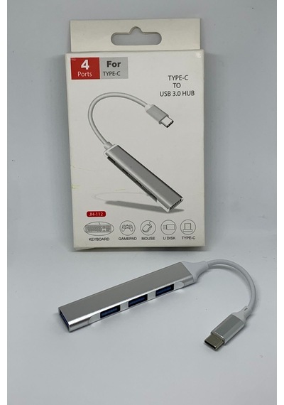 All 4 In 1 Type-c To Usb 3.0 Hub Adaptör Çevirici Dönüştürücü Çoğaltıcı