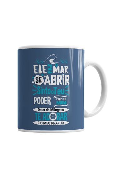 Deus De Milagres Kupa Bardak Porselen Karışık