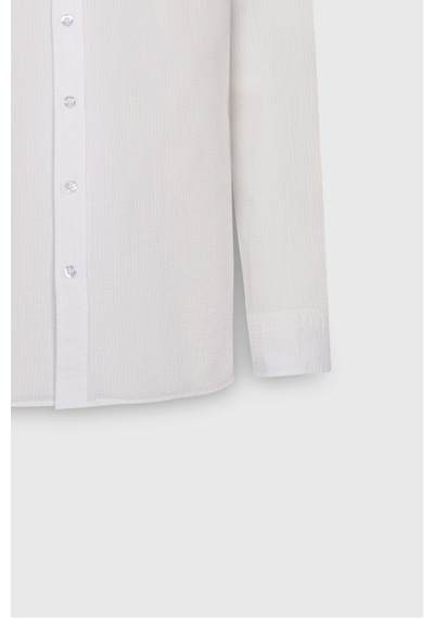 Ac&Co / Altınyıldız Classics Erkek Beyaz Slim Fit Dar Kesim Düğmeli Yaka %100 Pamuk Gömlek Beyaz Ac&Co / Altınyıldız Classics Erkek Beyaz Slim Fit Dar Kesim Düğmeli Yaka %100 Pamuk Gömlek Beyaz