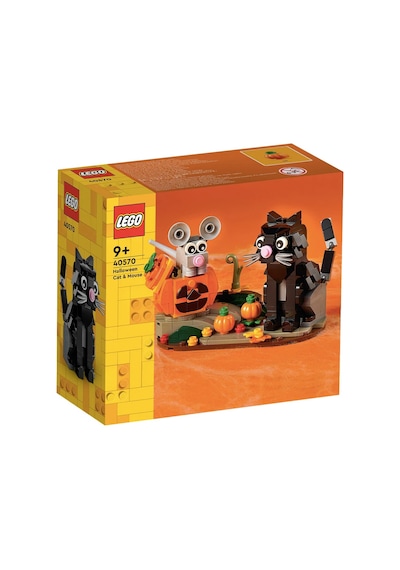 LEGO® Iconic 40570 Cadılar Bayramı Kedi ve Fare Oyuncakları 328 Parça