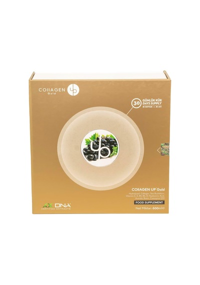 Tr Gold - Kırmızı Üzüm Aromalı İksir 5000 Mg Hidrolize Kolajen, Koenzim Q10, Hyaluronik Asit Ve Vitaminler 30