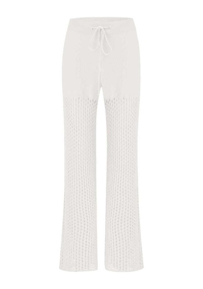 Mısırlı Pantolon Uniseks Beyaz Pantolon - W22s09d130pn Beyaz