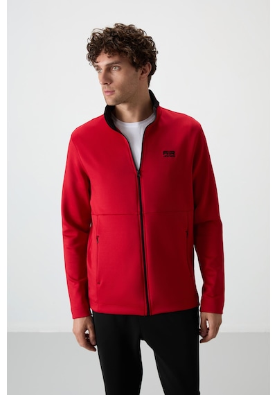 Tommy Life Bran Kırmızı - Siyah Scuba Kumaş Erkek Eşofman Takım - 85199 Kırmızı - Siyah