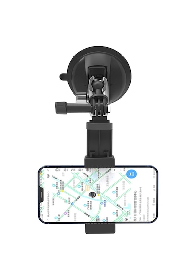 Telesin Aksiyon Kamera Ve Cep Telefonları Için Güçlü Vantuz Aluminum Alloy Camera Suction Cup