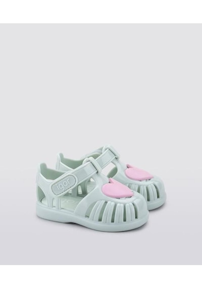 İgor S10310-026 Tobby Gloss Love Kız Çocuk Sandalet Mint 20-28 Yeşil