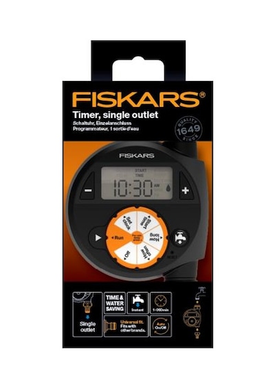 Fiskars 1054791 Otomatik Sulama Saati Tek Çıkışlı