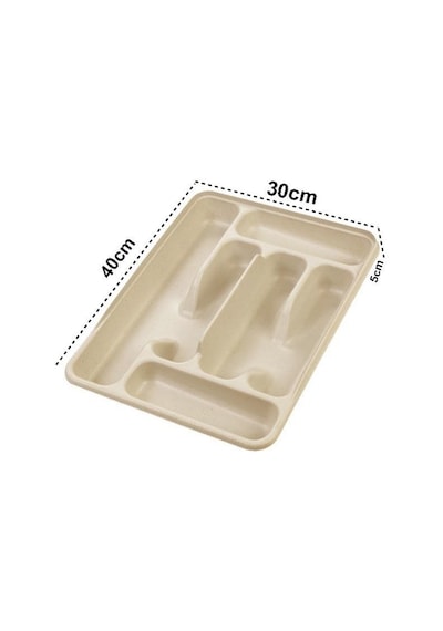 Moonstar Çekmece İçi Kaşıklık 6gözlü Çatal Bıçak Organızer 40x30cm-kş-170 001