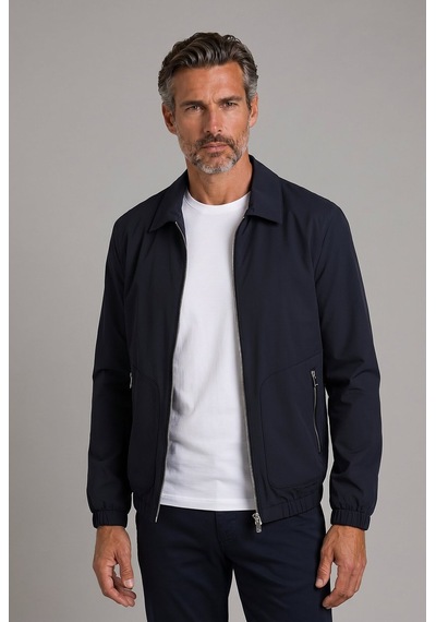Bisse Lacivert Regular Fit Bebe Yaka Mont Mn26y26001 C39