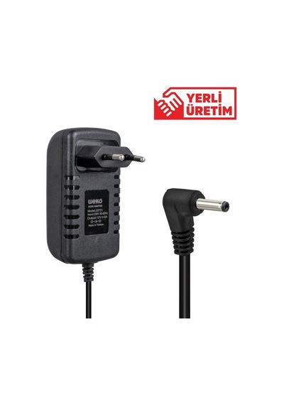 Xtechnx Cihan778671 Weko 12 Volt - 3 Amper 3.5 1.35 Uçlu Yerli Üretim Yazar Kasa Pos Adaptörü