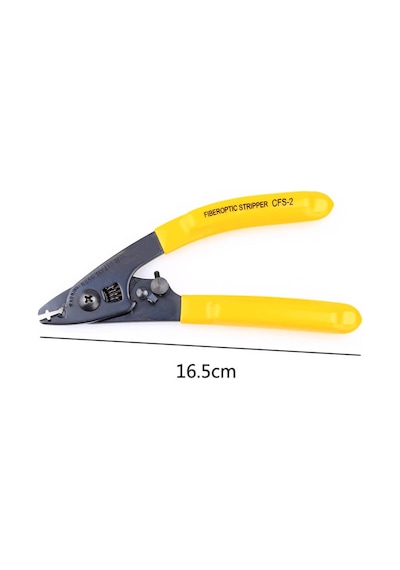 Fiber Optik Kablo Soyucu Kesici Pense Cfs-2 Sıyırıcı 2 Dişli
