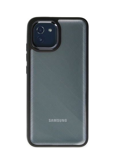 Samsung Galaxy A03 Uyumlu Kılıf Dora Kapak - Siyah