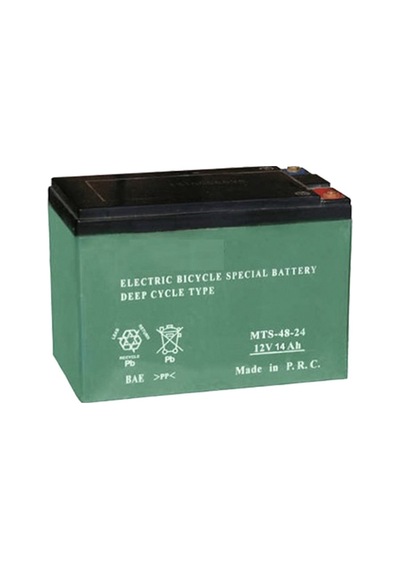 12 Volt 14 Ah Kuru Tip Bisiklet Aküsü