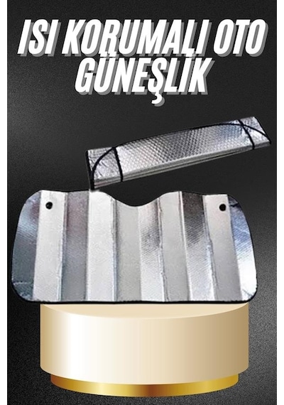 Araba Ön Cam Güneşliği Katlanabilir Oto Güneşlik Tüm Araç Modellerine Uygun 97724400