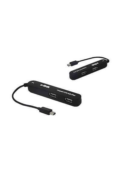 Sl-u92 Usb Mini 5pin M To 4 Port Otg Hup