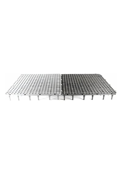 Tavuk Ve Kanatlı Kümes Taban Yüksek Izgara 51x51 Cm-siyah-4 Adet - 4 Adet 1 M²