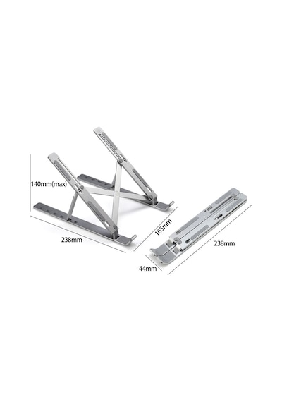 Smartgift Ayarlanabilir Alüminyum Notebook Laptop Stand