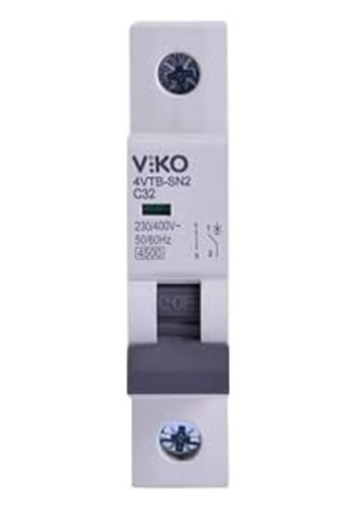 4vtb-1c32 Otomatik Sigorta 4,5ka C Tipi 1 Kutup 32a