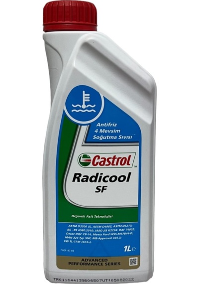 Castrol Radicool Sf 4 Mevsimlik Kırmızı Antifriz 1 Litre