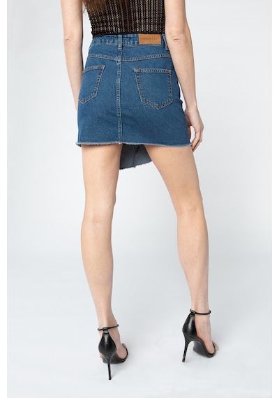 Vigoss Kadın Denim Etek 50403-70178 Mavi