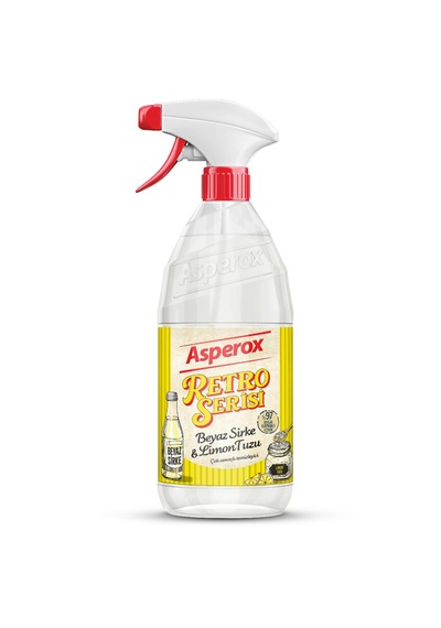 Asperox Retro Serisi Beyaz Sirke & Limon Tuzu 1 Lt Tekli