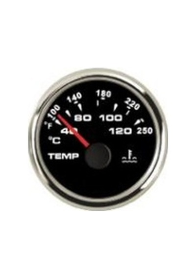 Sealux Hararet Göstergesi Ø52Mm Siyah 12/24V Siyah