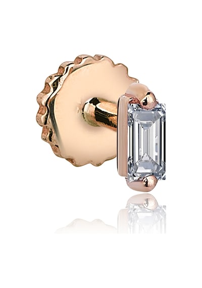 Reis Kuyumculuk T10183 Line Dia Tragus Altın Küpe