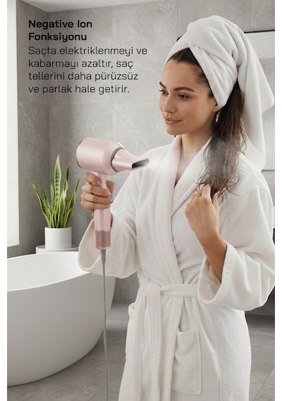 Sinbo Shd-1739 1500 W Pembe Saç Kurutma Makinesi