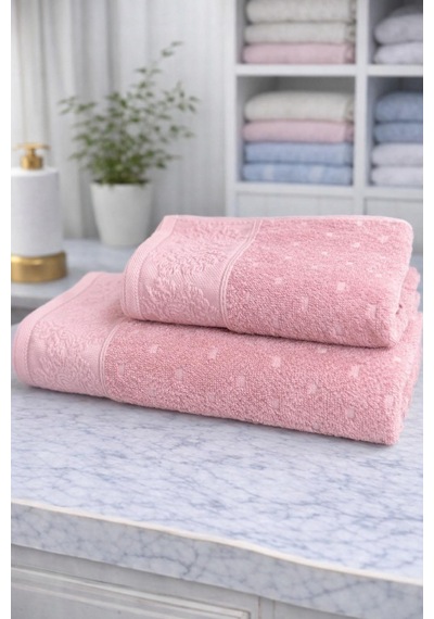 Özdilek Heritage Best Set Hamam Takımı Krem-pembe Çok Renkli