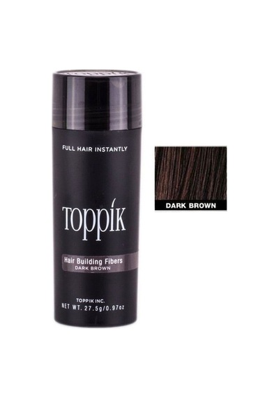 Toppik Dolgunlaştırıcı Saç Fiberi Saç Tozu Dark Brown