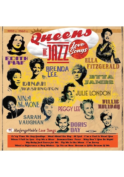My Yonca Queens Of Jazz - Love Songs Plak Edith Piaf - Dinah Washington - Nina Simone - Sarah Vaughan - Branda Lee - Peggy Lee - Doris Day - Ella Fitzgerald - Etta James - Julie London - Billie Holiday My Yonca Queens Of Jazz - Love Songs Plak Edith Piaf - Dinah Washington - Nina Simone - Sarah Vaughan - Branda Lee - Peggy Lee - Doris Day - Ella Fitzgerald - Etta James - Julie London - Billie Holiday