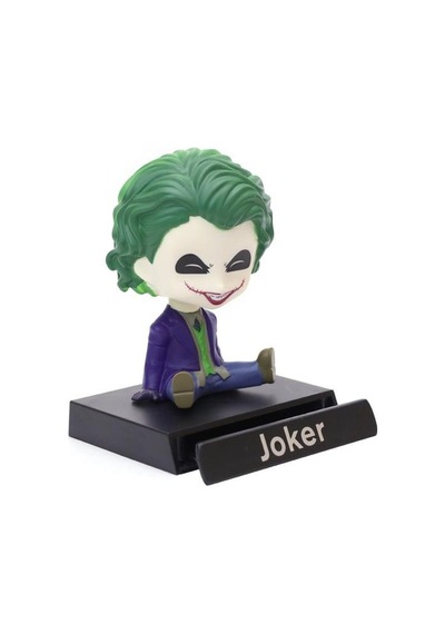 The Joker Villain S Edition Anime Sallanan Kafalı Figür Biblo Telefon Tutucu Dekoratif Masa Süsü Yşl Joker