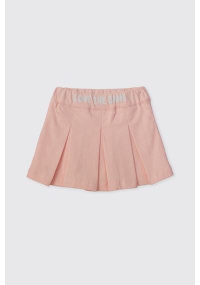 Panço Kız Bebek Açık Pembe Örme Etek 2621gb13003