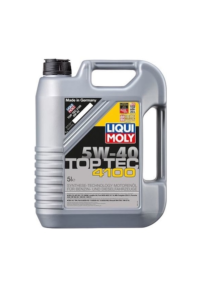 Liqui Moly Top Tec 4100 5W-40 Motor Yağı 5 L Liqui Moly Top Tec 4100 5W-40 Motor Yağı 5 L