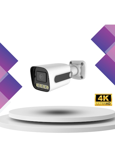 5'li Güvenlik Ip Kamera Seti - 4mp Dış Mekan Kamera, 3.6mm Lens,