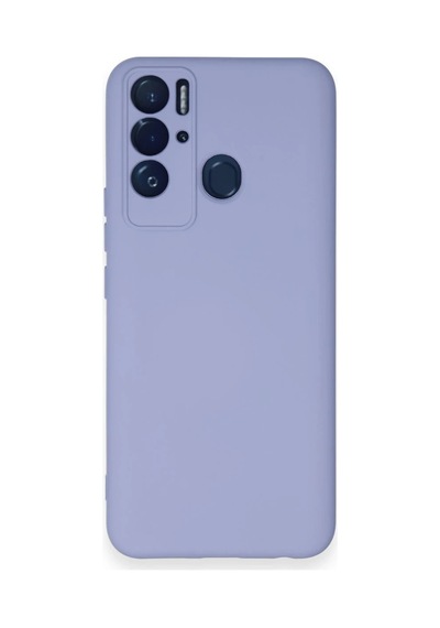Newface - 371 - Tecno Pova Neo Kılıf Nano İçi Kadife Silikon - Matxzngz - - Lila LİLA